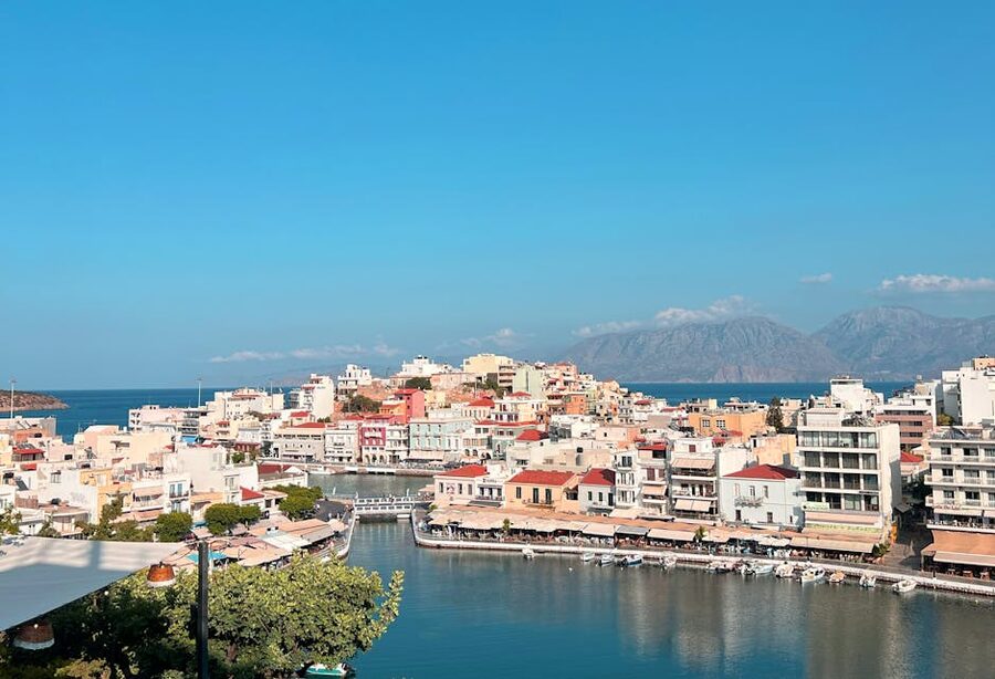 Agios Nikolaos harbour coastal town Crete day trip