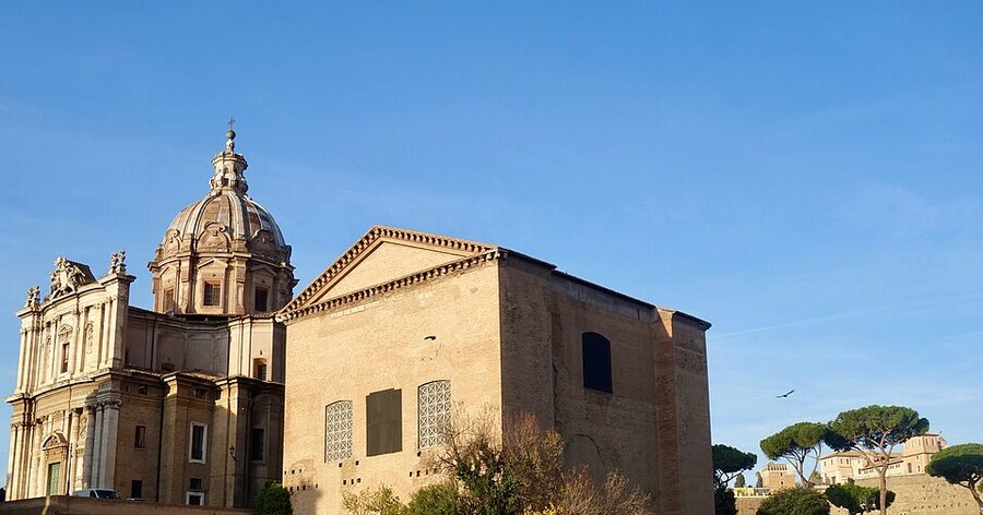 Curia Julia Senate house Roman Forum Rome