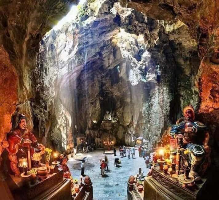 Da Nang: Lady Buddha - Marble Mountain - Am Phu Cave Tour - The Experience in Detail