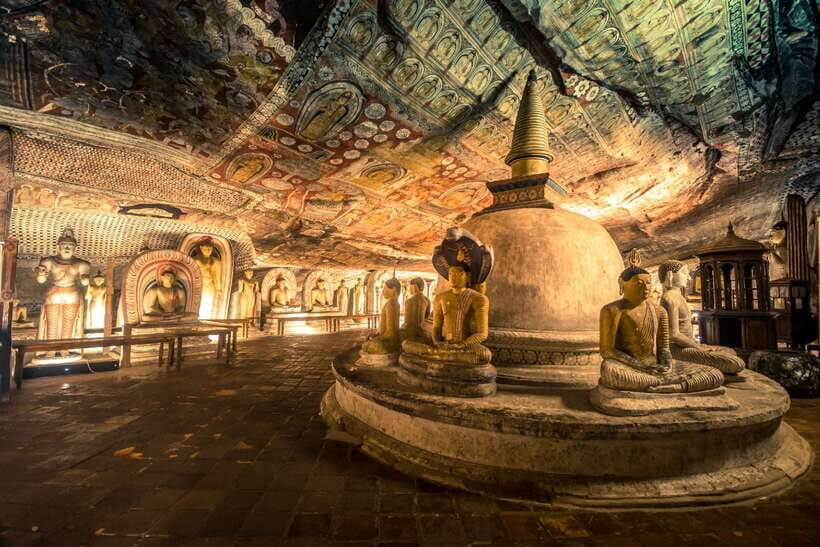 Dambulla: All Inclusive Sigiriya Rock & Dambulla Cave Temple - Discovering Dambulla Cave Temple