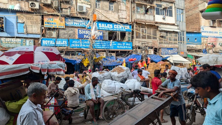 Heritage architecture walk Old Delhi