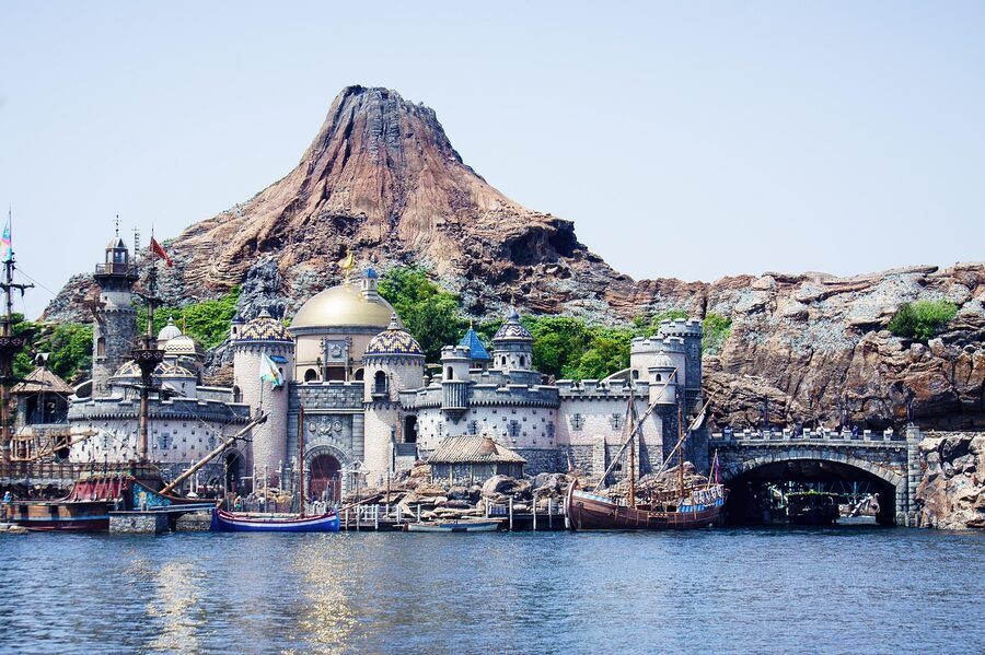 Tokyo Disney harbor area Japan
