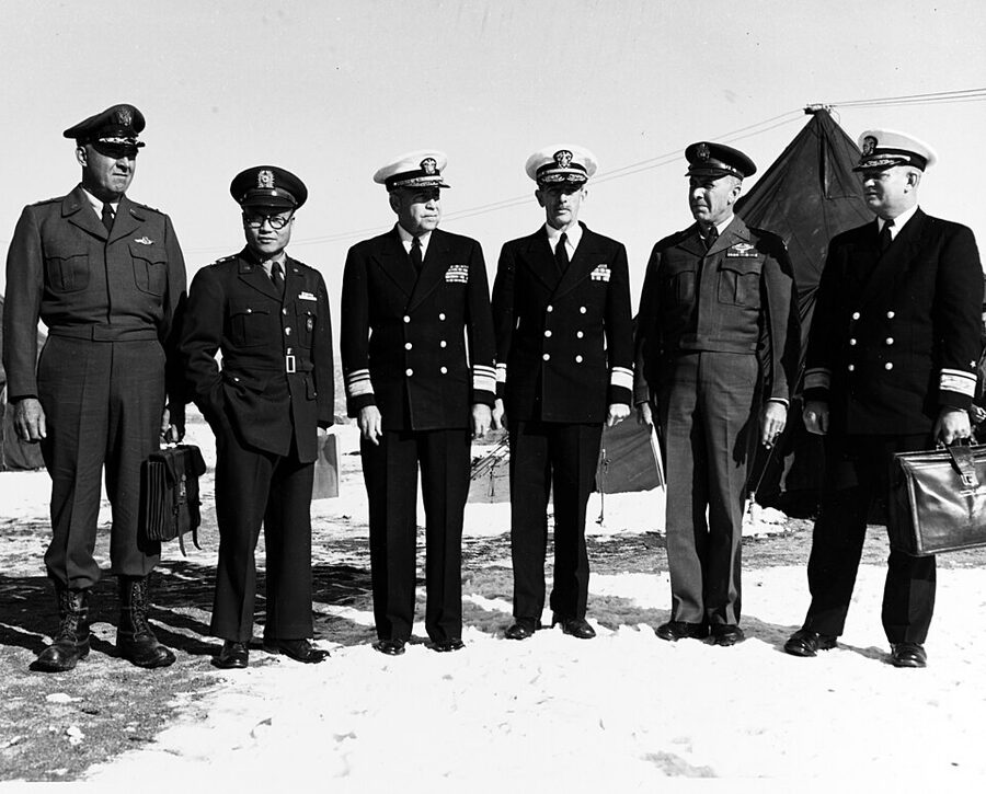 Korean War armistice negotiations at Panmunjom in 1951