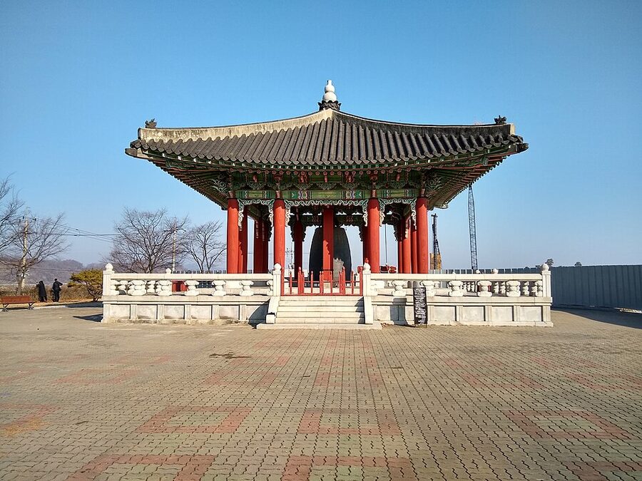 Peace Bell at Imjingak DMZ