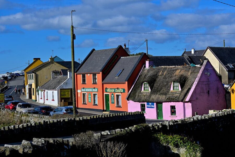 Doolin village in County Clare