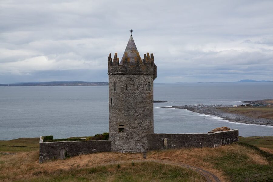 Doonagore Castle near Doolin in County Clare