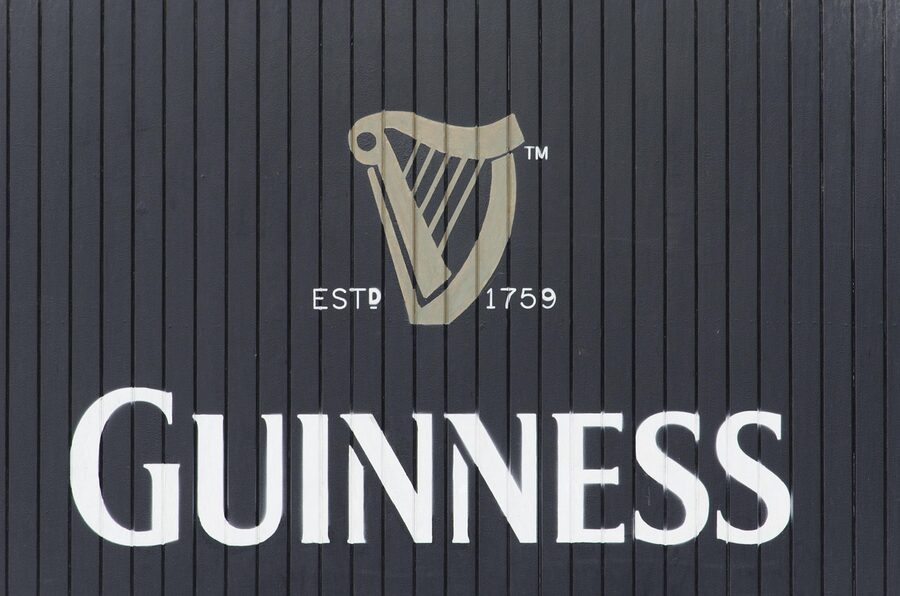 Guinness factory door entrance Dublin