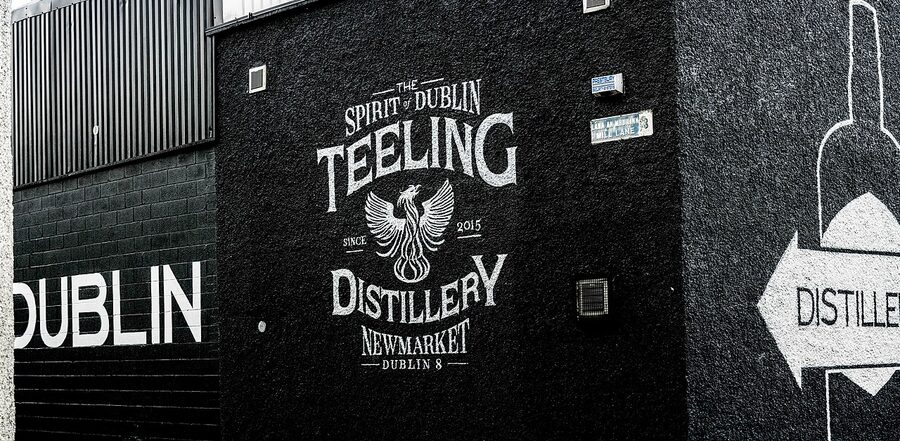 Teeling Distillery in the Liberties Dublin