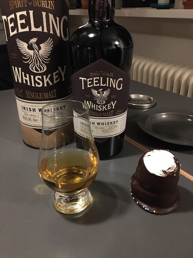 Teeling Whiskey range bottles Dublin