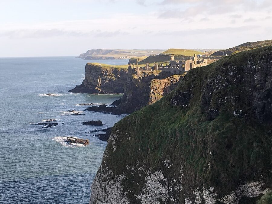 Dunluce Castle from Magheracross viewpoint