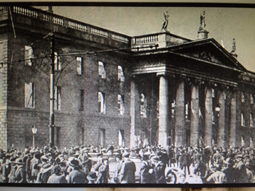 The General Post Office on O'Connell Street, Dublin, site of the 1916 Easter Rising