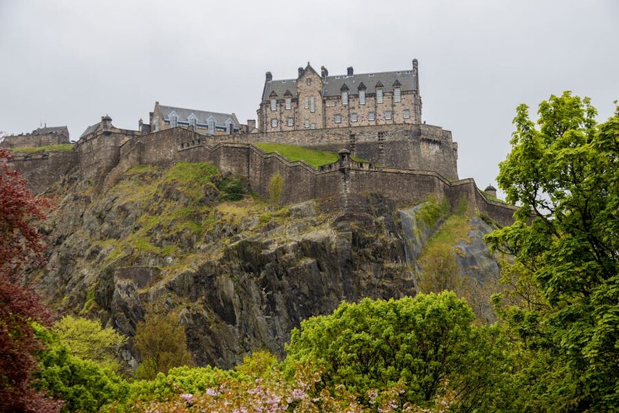 Edinburgh Castle on Castle Rock