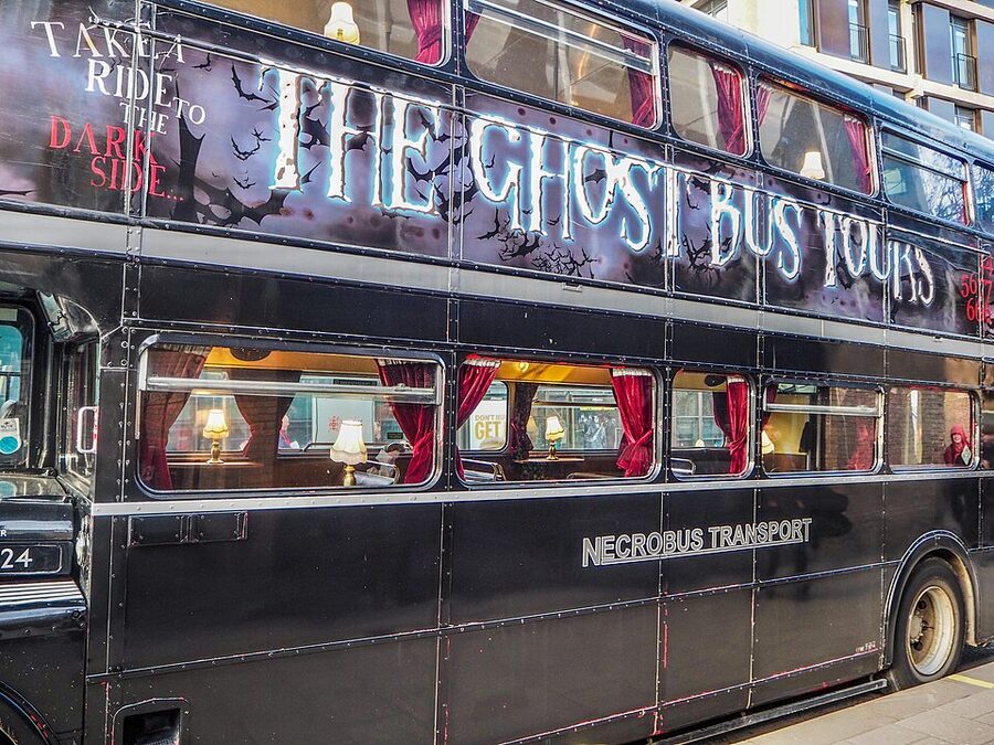 Ghost Bus Tours Routemaster RML2624 side view