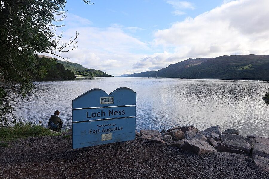 Loch Ness from Fort Augustus viewpoint
