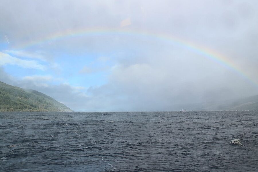 Rainbow over Loch Ness