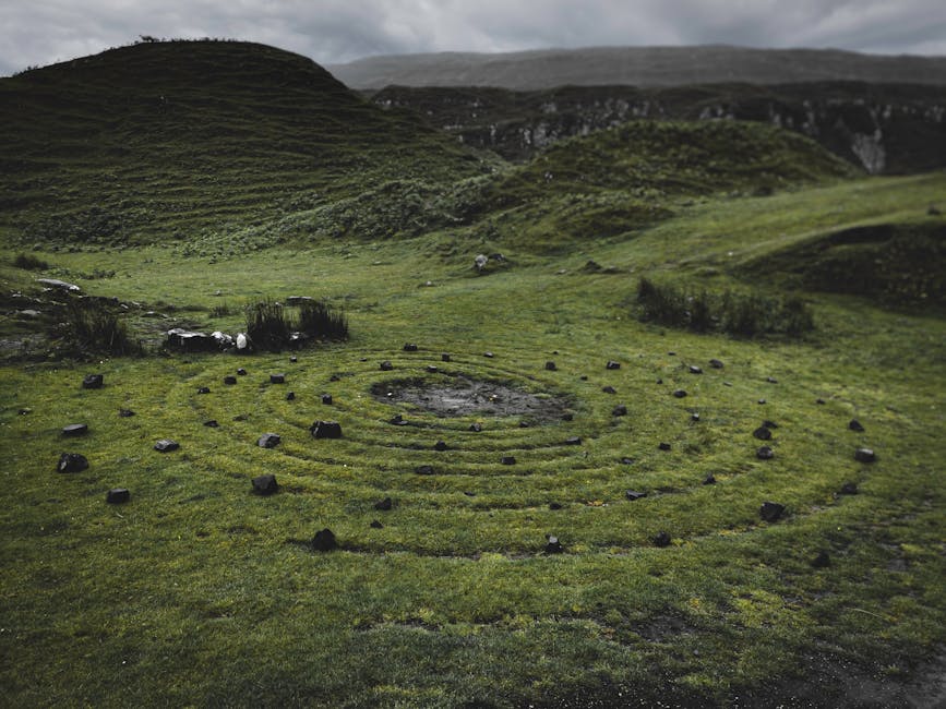 Fairy Glen stone circle Isle of Skye