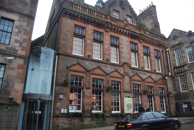 Cannonball House next to The Scotch Whisky Experience Royal Mile Edinburgh