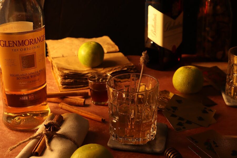 Whisky glass still life Edinburgh tasting