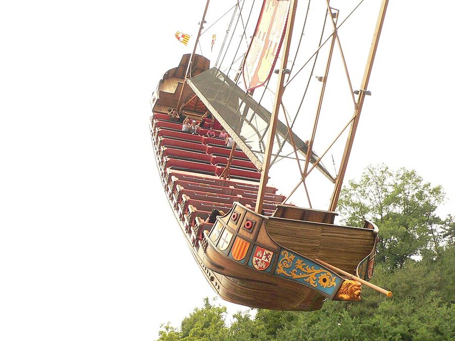 Everland park decorations detailed view