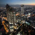 Explore Shinjuku's breathtaking views and entertainment districts - Watching the Projection Mapping Show