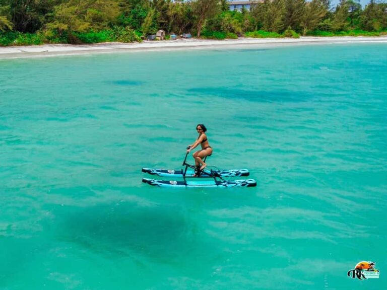 Falmouth: Luxury Water Bike Ride with Drone Photoshoot - What to Expect During the Tour