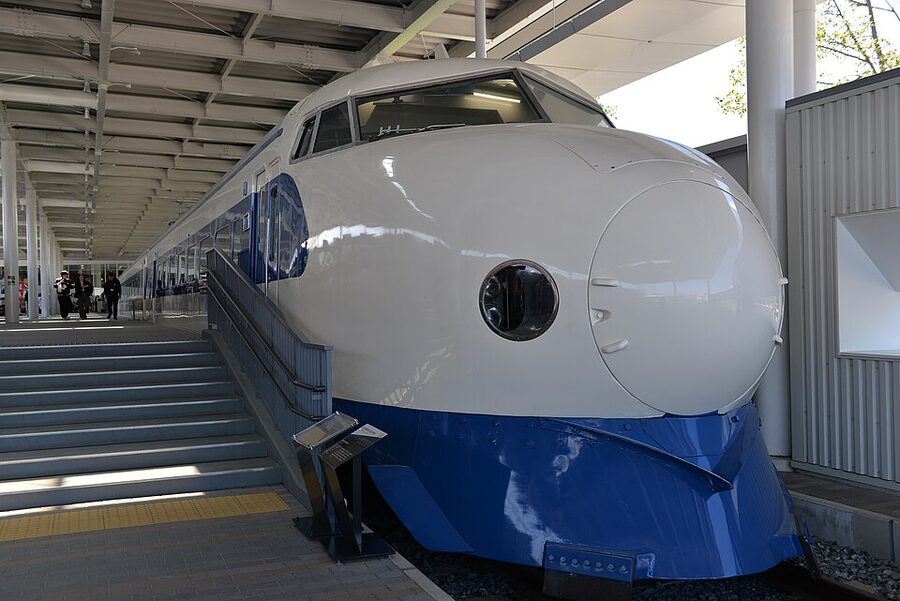 Original 0 Series Shinkansen at Kyoto Railway Museum