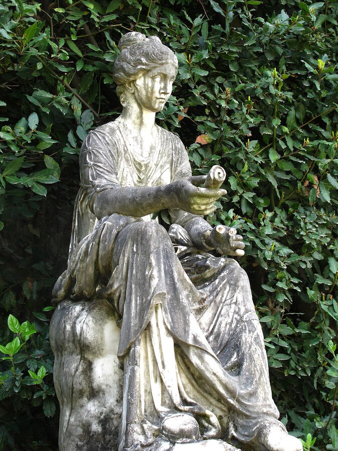 Classical statue Boboli Gardens Florence