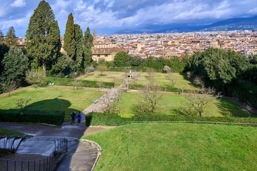 Florence skyline view from Boboli Gardens