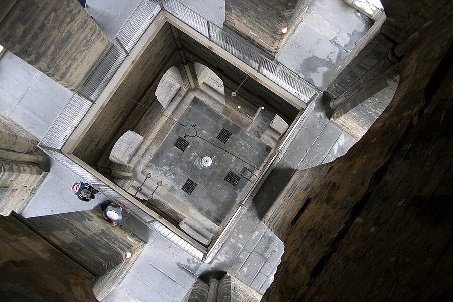 Stairs inside Giotto's bell tower Florence