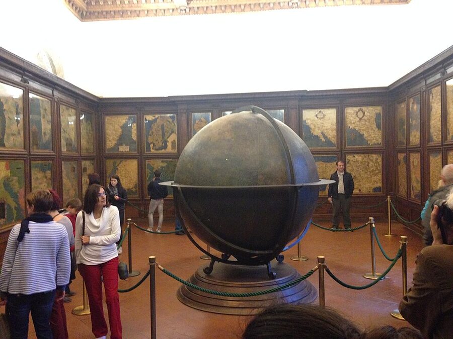 Sala delle Carte Geografiche Hall of Maps Palazzo Vecchio Florence