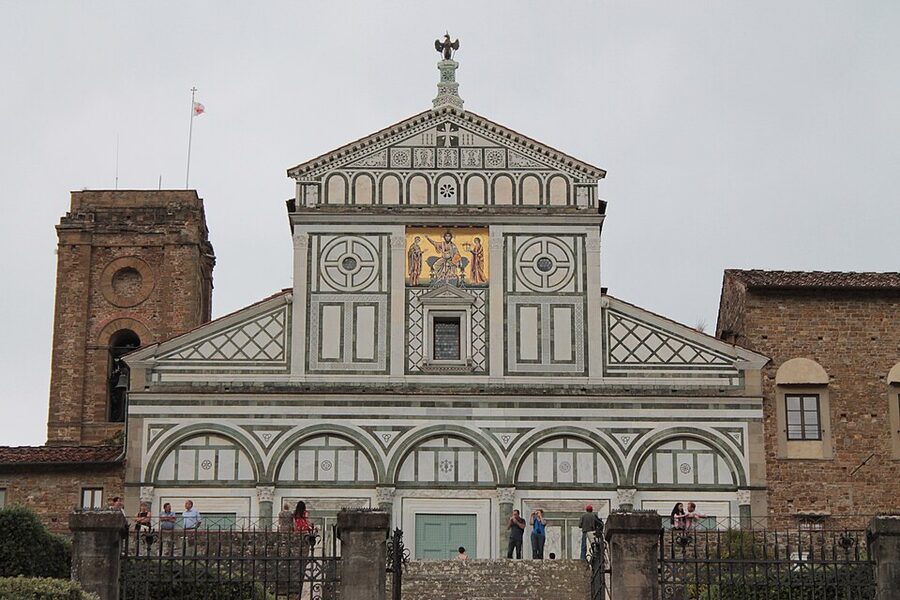 San Miniato al Monte basilica exterior Florence