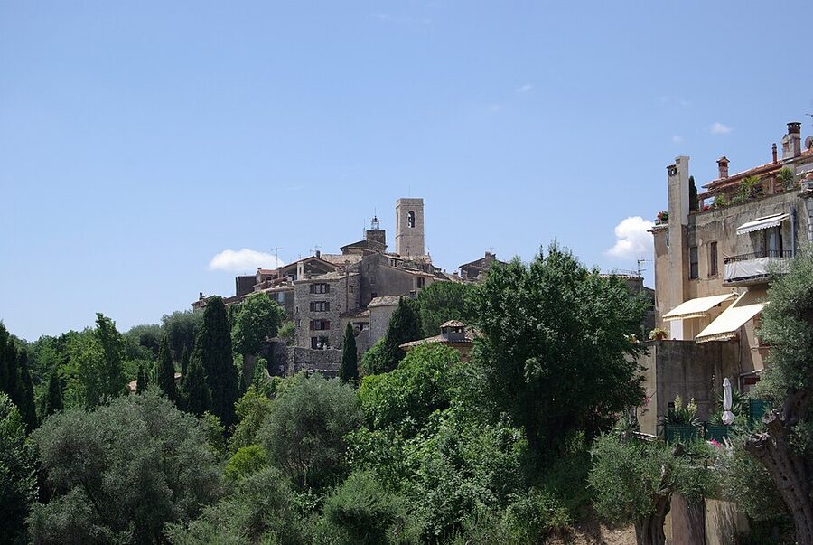 Stone streets and ramparts of Saint-Paul-de-Vence