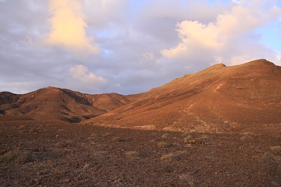 Peninsula de Jandia evening light Fuerteventura