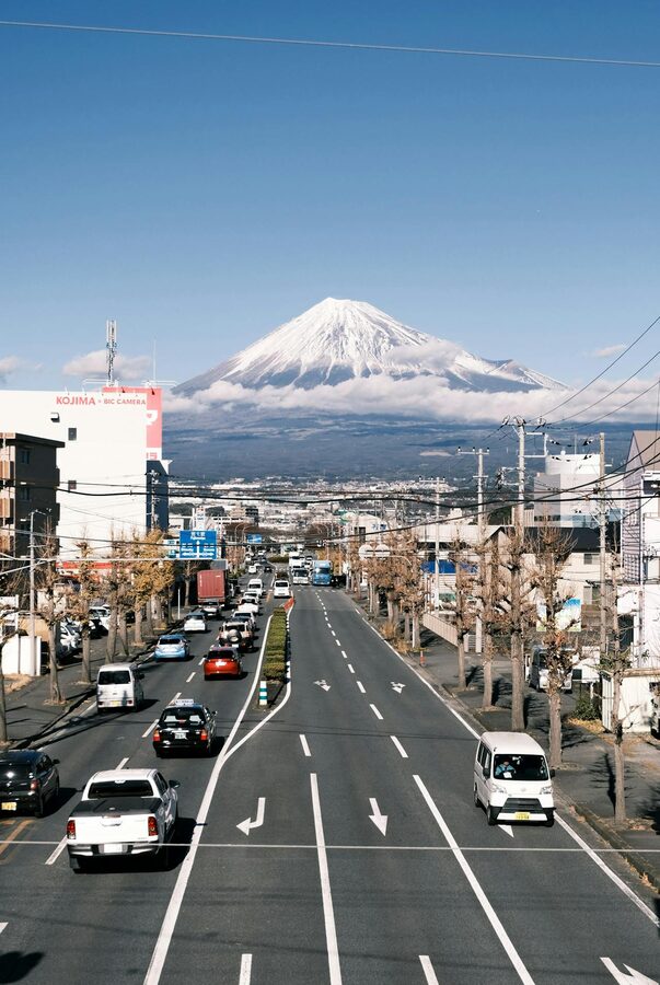 Fuji Five Lakes Kawaguchiko area Japan