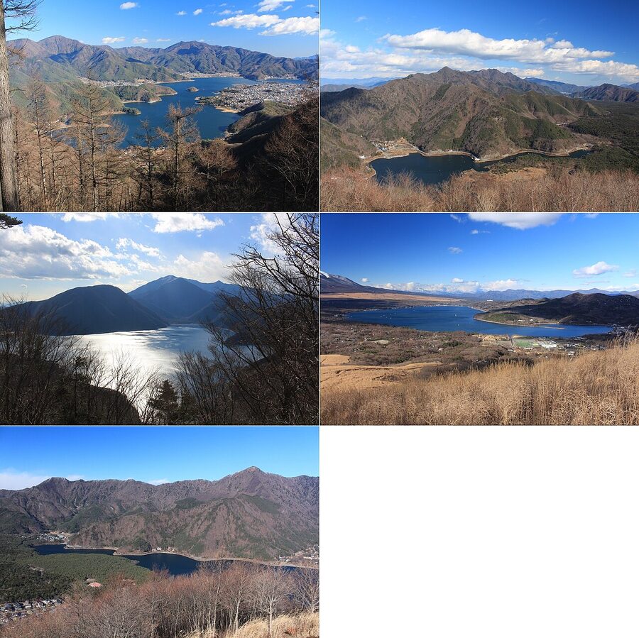 Overview of the Fuji Five Lakes region
