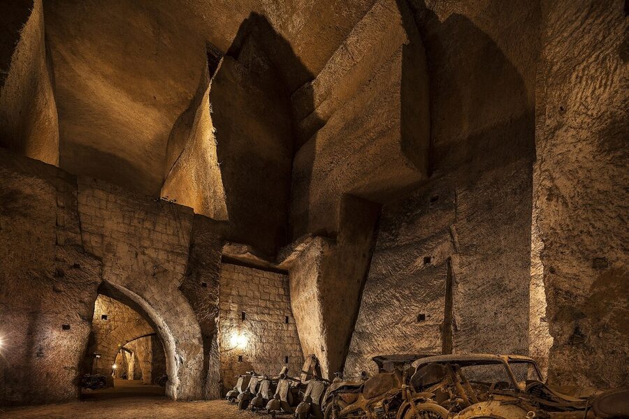 Galleria Borbonica WWII war refuge