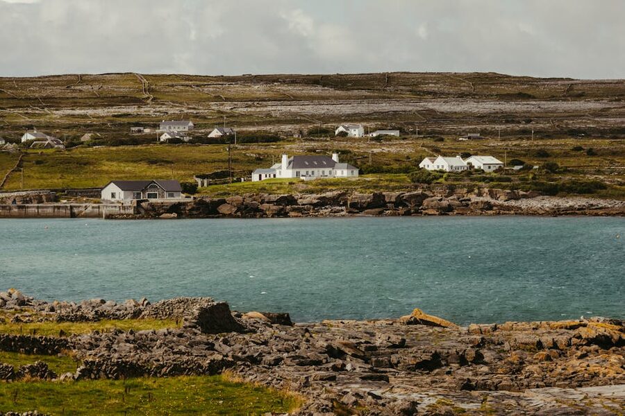 Inishmore Aran Islands coastal stone walls