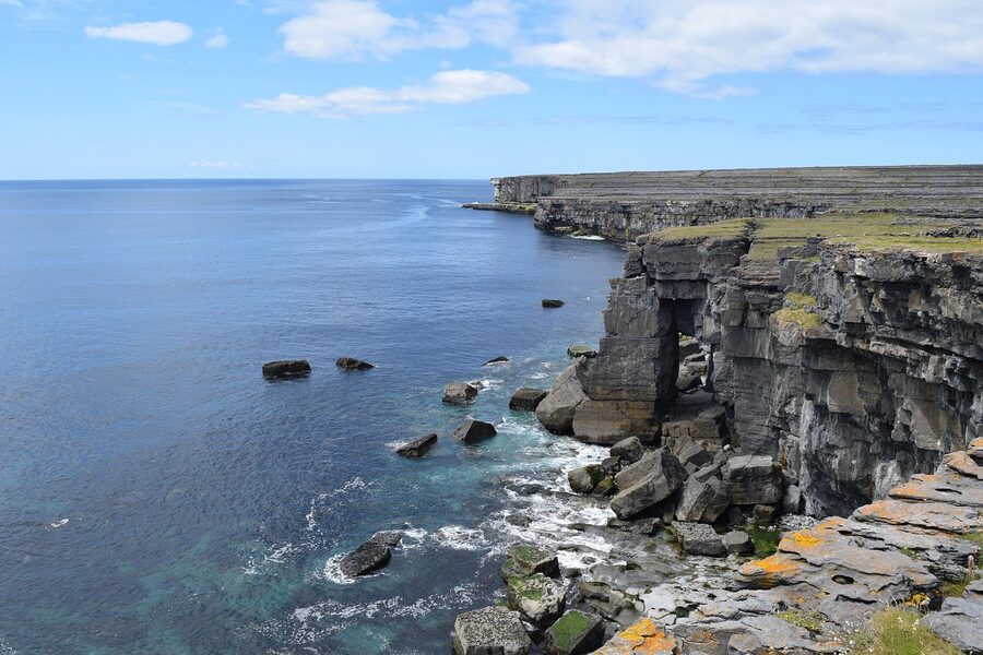 Aran Islands Inishmore cliffs view