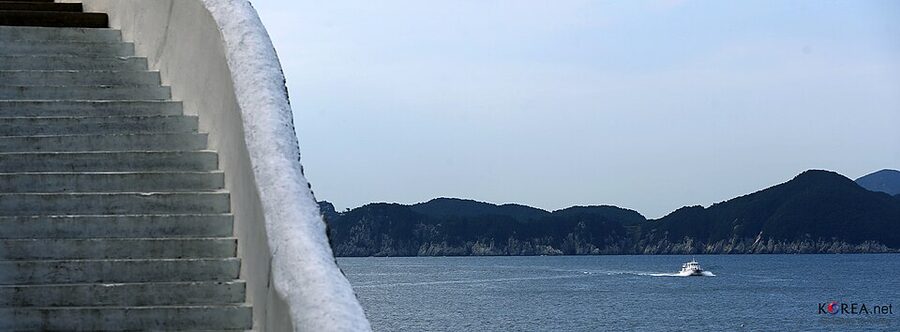 Oedo Botania botanical garden overview on Oedo Island off Geoje