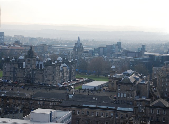 George Heriots School Edinburgh towers and gatehouse