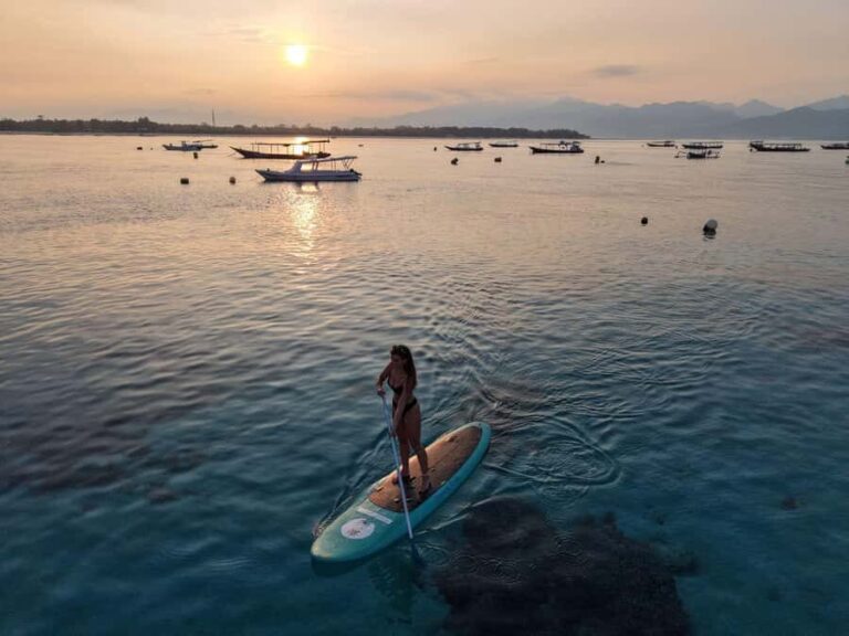 Gili Trawangan: Cycling, Viewpoint & Paddle Boarding Tour - Who Will Enjoy This Tour?
