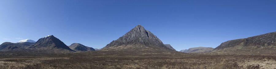 Buachaille Etive Mor pyramid peak Glen Etive