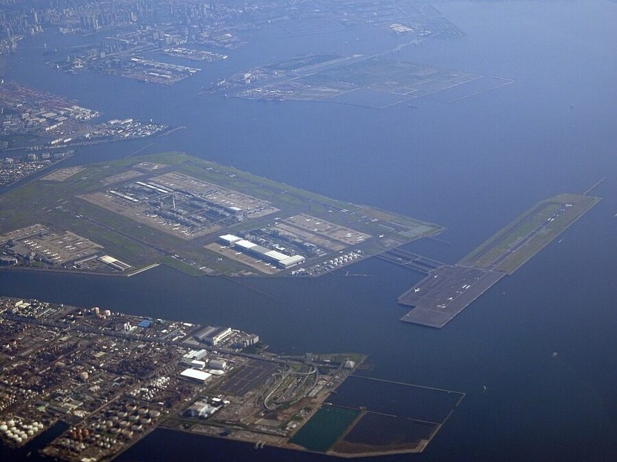 Haneda Airport aerial photograph 2024