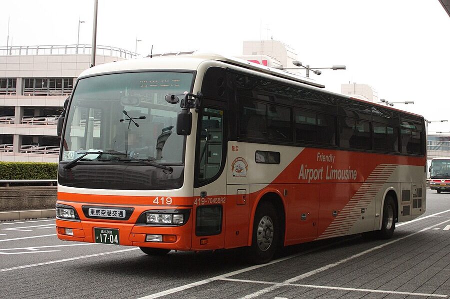 Airport Limousine Bus at Haneda Airport
