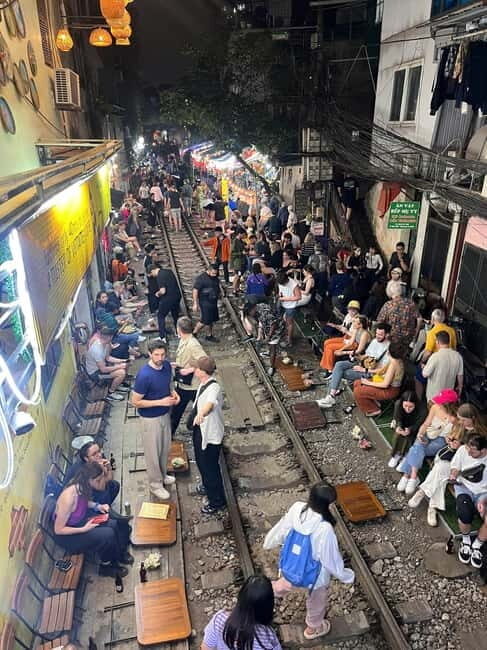 Hanoi: Old Quarter Street Food Walking Tour with Guide - The Thrilling Train Street Experience