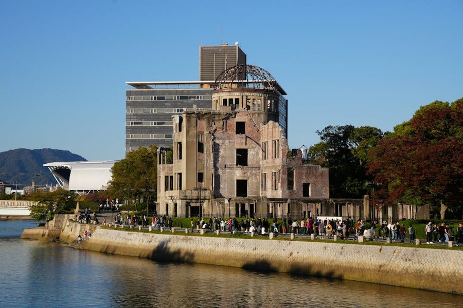 Atomic Bomb Dome at Hiroshima Peace Memorial Park