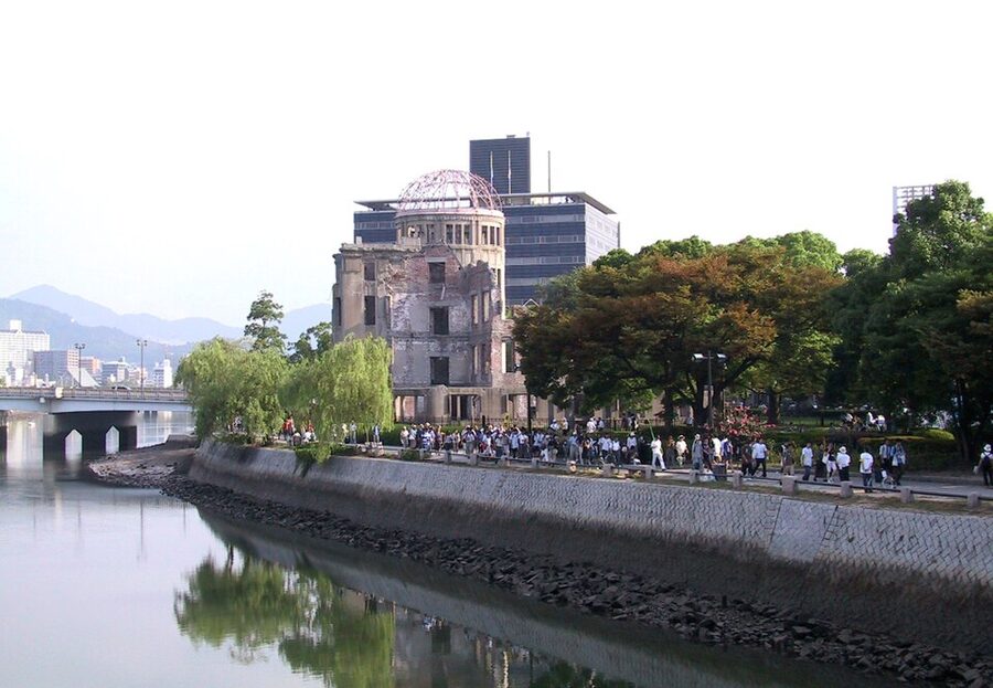 A-Bomb Dome Hiroshima close view