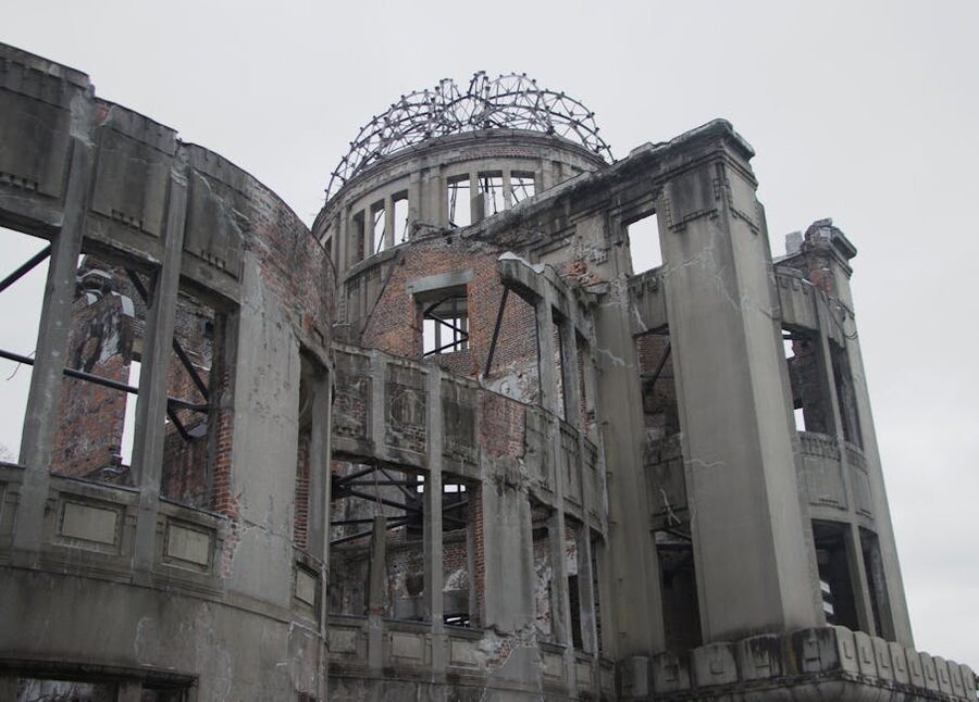 A-Bomb Dome exterior detail