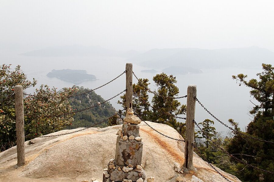 Near the top of Mt Misen Miyajima