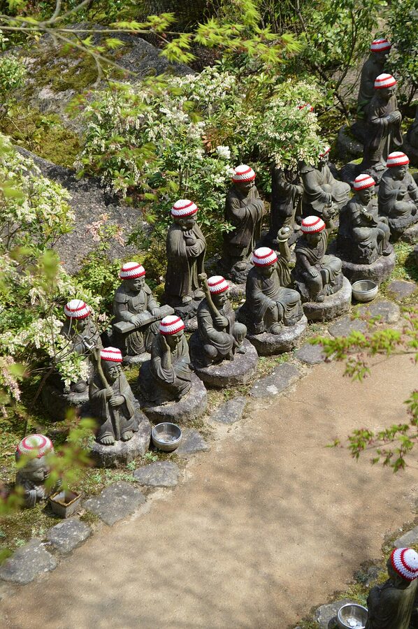 500 Rakan statues at Daisho-in temple Miyajima